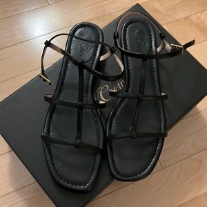 JCrew Leather Minimal Strap Abbie Sandal